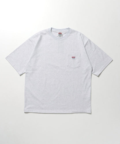 BEN DAVIS BIG POCKET TEE  / 復古小標 重磅口袋 短袖T恤