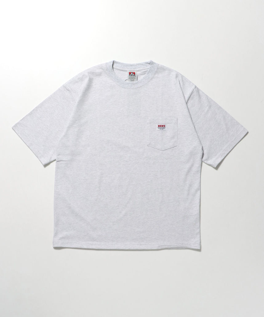 BEN DAVIS BIG POCKET TEE  / 復古小標 重磅口袋 短袖T恤