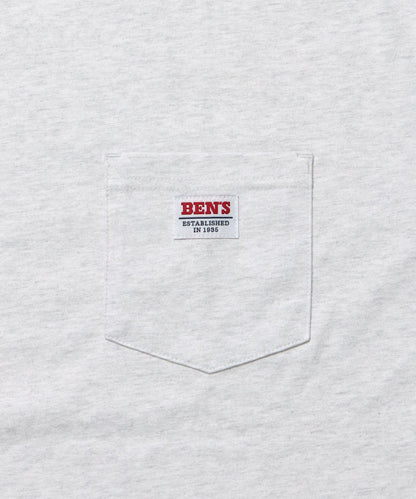 BEN DAVIS BIG POCKET TEE  / 復古小標 重磅口袋 短袖T恤