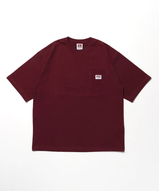 BEN DAVIS BIG POCKET TEE  / 復古小標 重磅口袋 短袖T恤