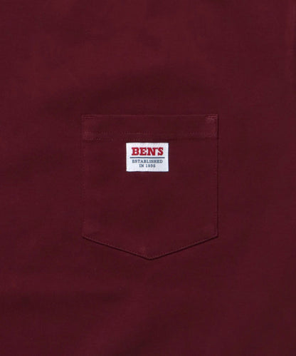 BEN DAVIS BIG POCKET TEE  / 復古小標 重磅口袋 短袖T恤