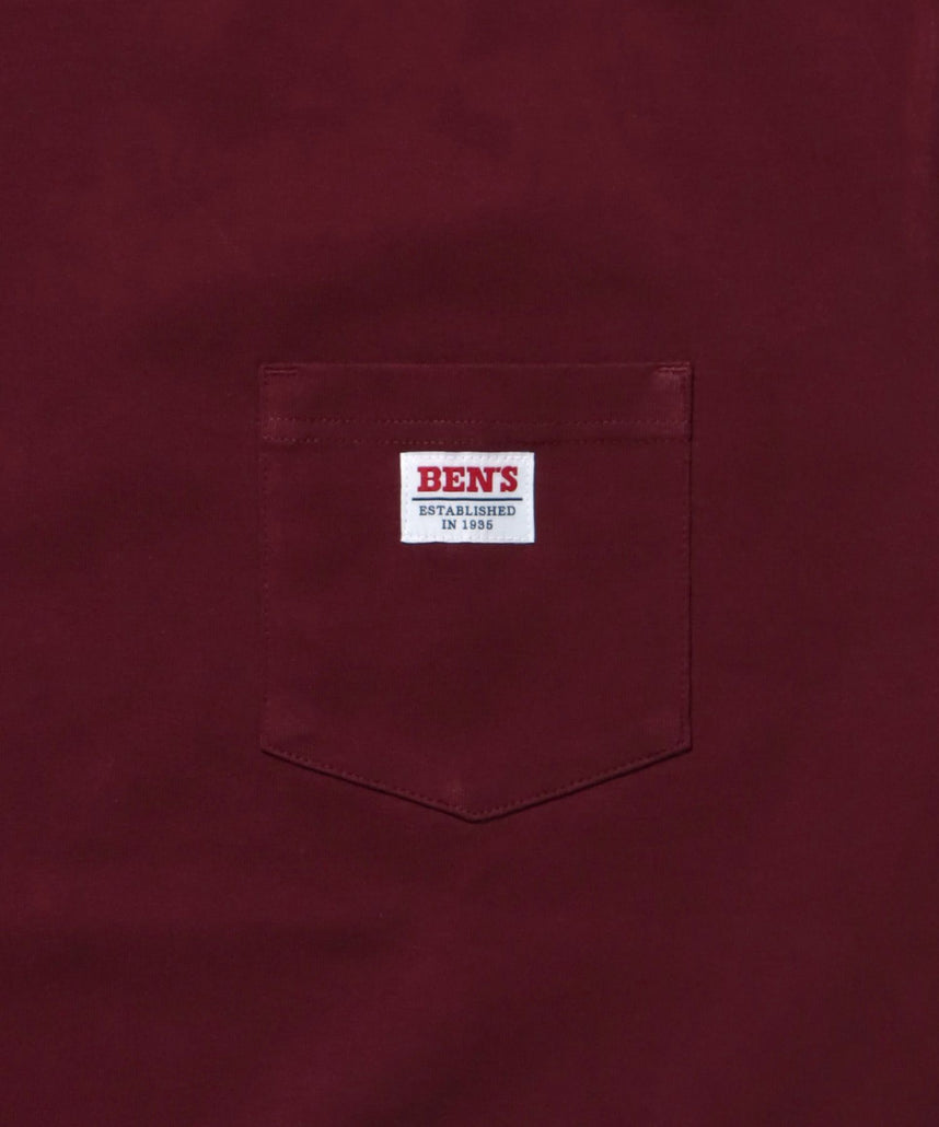BEN DAVIS BIG POCKET TEE  / 復古小標 重磅口袋 短袖T恤