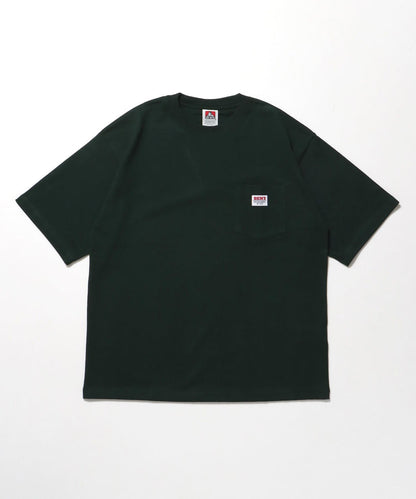BEN DAVIS BIG POCKET TEE  / 復古小標 重磅口袋 短袖T恤