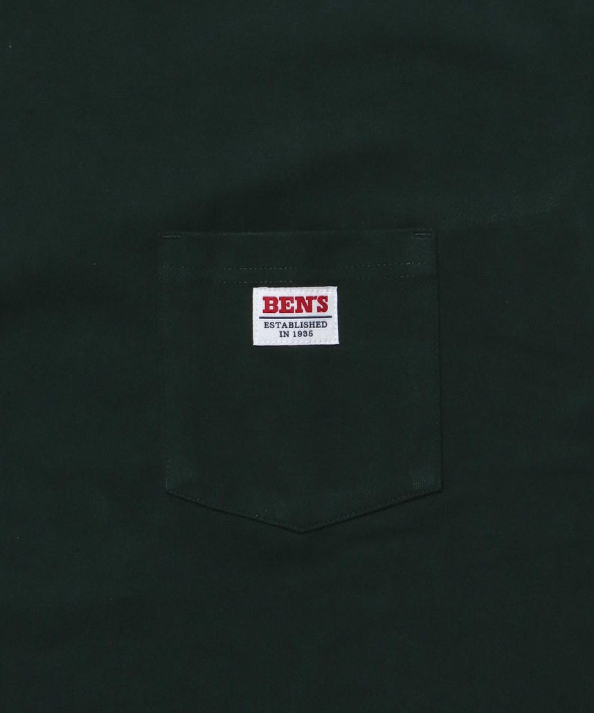 BEN DAVIS BIG POCKET TEE  / 復古小標 重磅口袋 短袖T恤