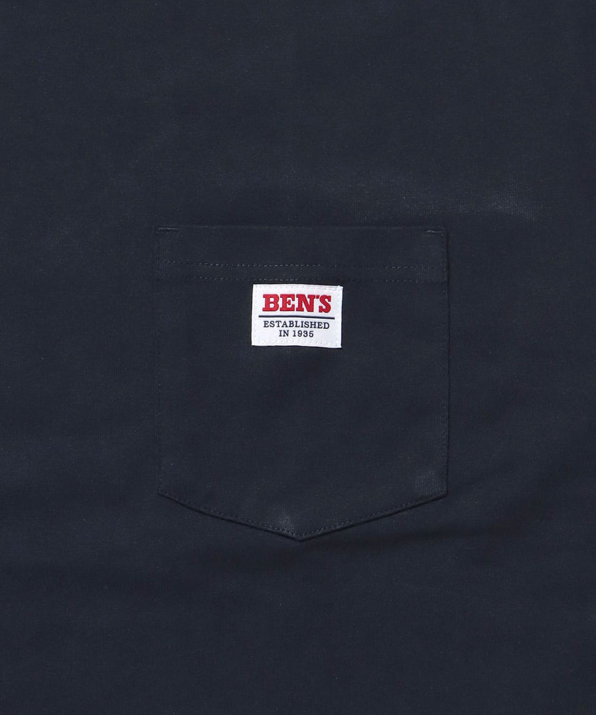 BEN DAVIS BIG POCKET TEE  / 復古小標 重磅口袋 短袖T恤