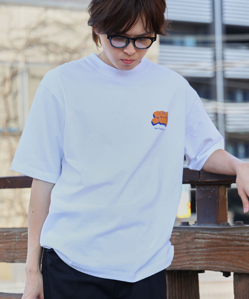 BEN DAVIS BUBBLE LOGO TEE / 短袖T恤