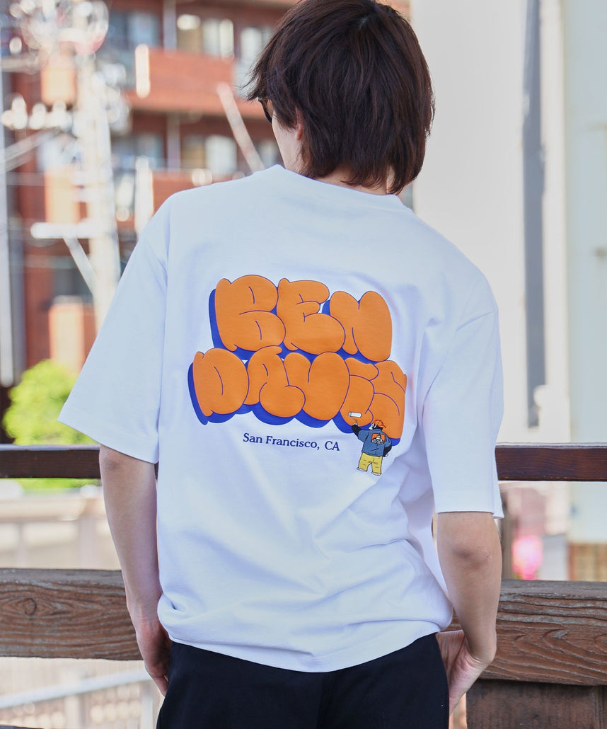 BEN DAVIS BUBBLE LOGO TEE / 短袖T恤