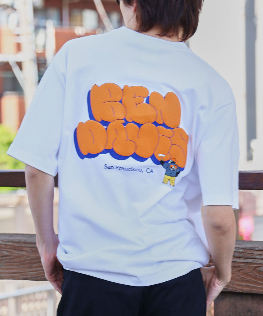 BEN DAVIS BUBBLE LOGO TEE / 短袖T恤