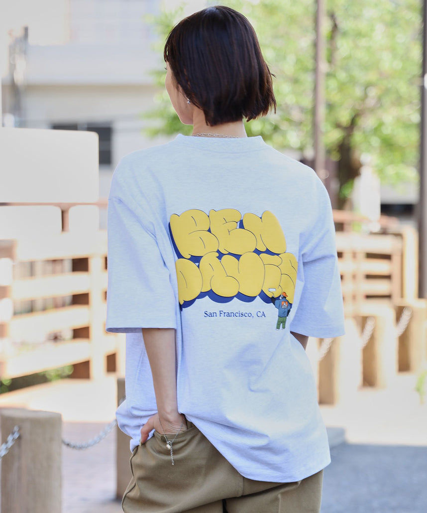 BEN DAVIS BUBBLE LOGO TEE / 短袖T恤