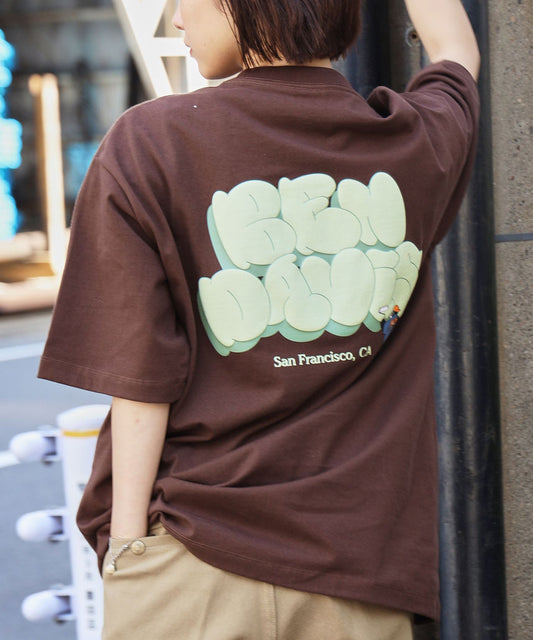 BEN DAVIS BUBBLE LOGO TEE / 短袖T恤