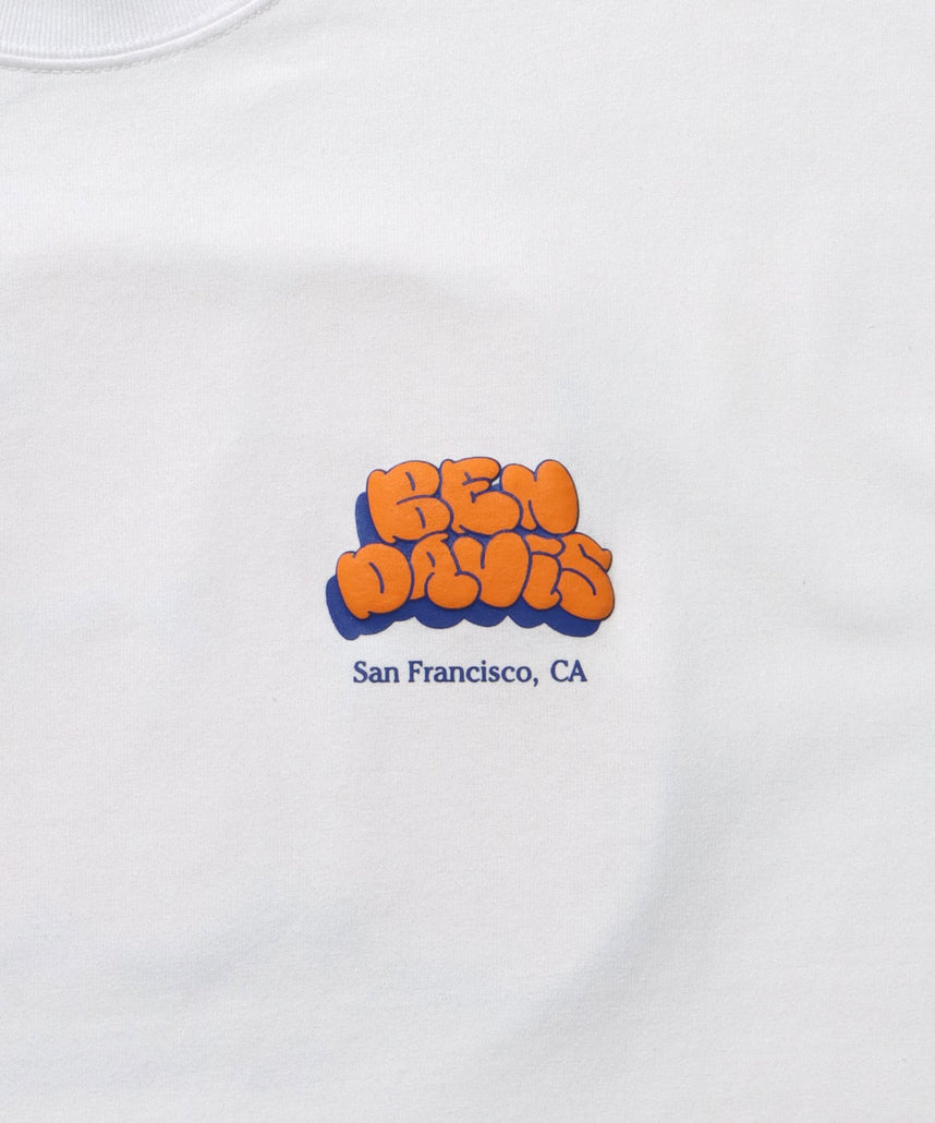 BEN DAVIS BUBBLE LOGO TEE / 短袖T恤