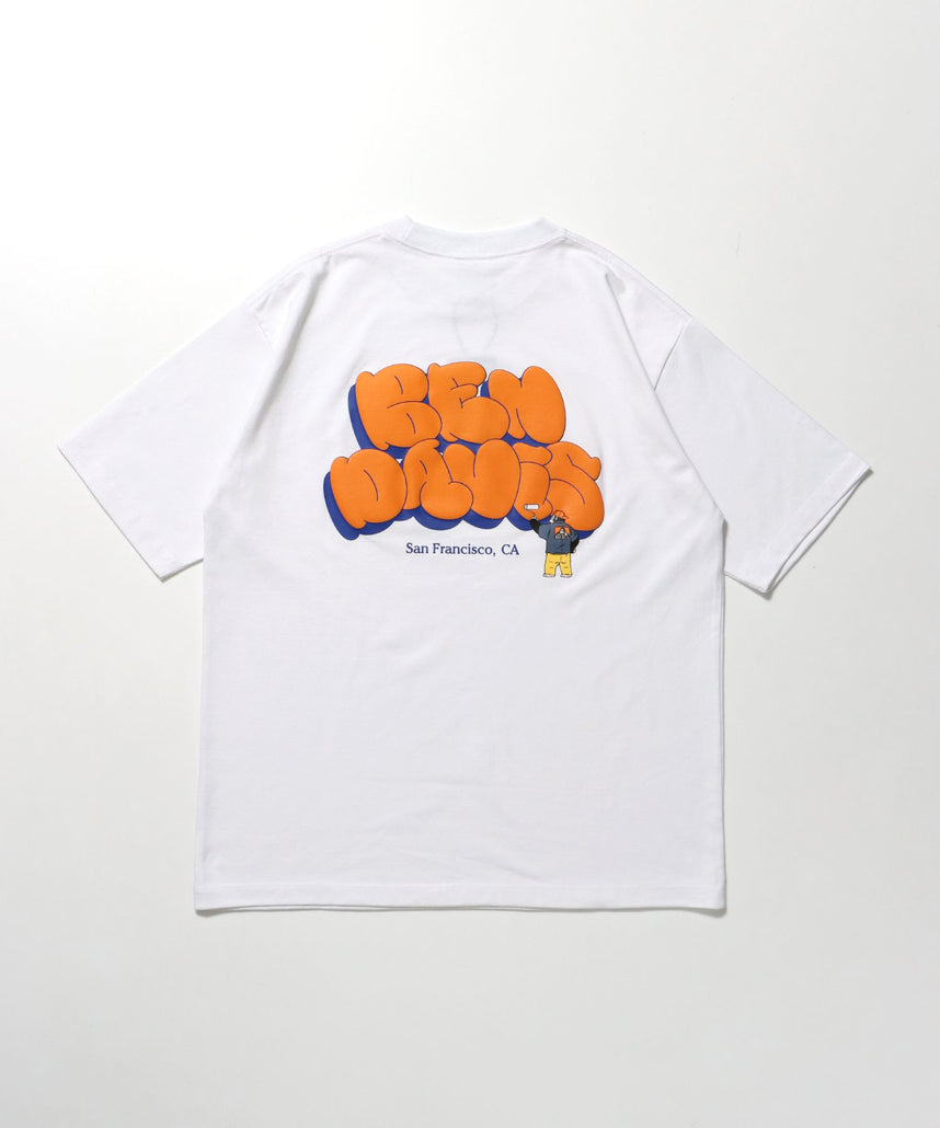 BEN DAVIS BUBBLE LOGO TEE / 短袖T恤