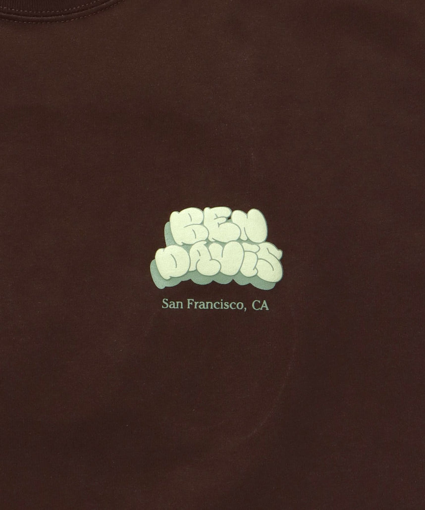 BEN DAVIS BUBBLE LOGO TEE / 短袖T恤