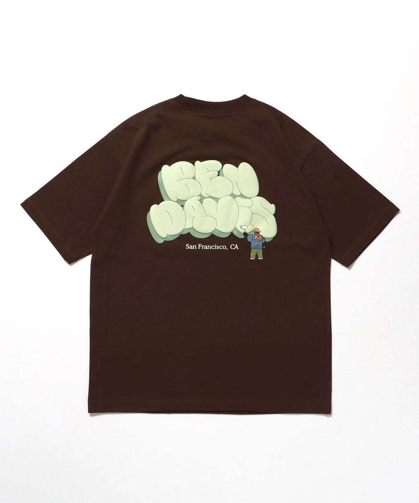 BEN DAVIS BUBBLE LOGO TEE / 短袖T恤