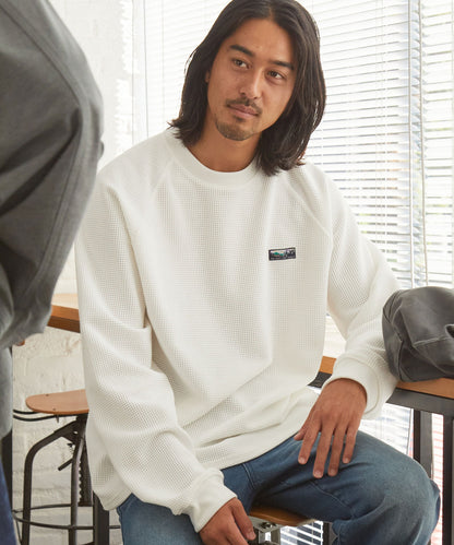 THE CRAFT CREW PRODUCTS / 抗菌 重磅立體織紋 長袖T恤