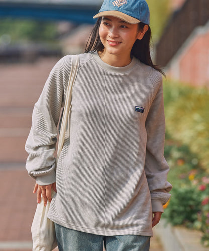 THE CRAFT CREW PRODUCTS / 抗菌 重磅立體織紋 長袖T恤