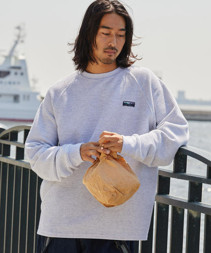 THE CRAFT CREW PRODUCTS / 抗菌 重磅立體織紋 長袖T恤