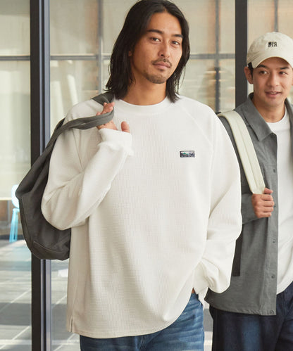 THE CRAFT CREW PRODUCTS / 抗菌 重磅立體織紋 長袖T恤