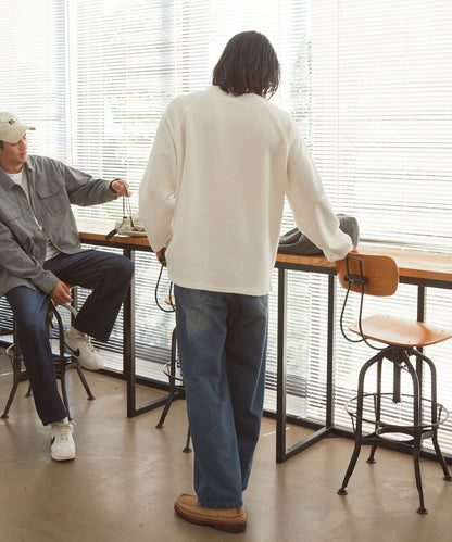 THE CRAFT CREW PRODUCTS / 抗菌 重磅立體織紋 長袖T恤