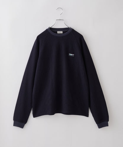 THE CRAFT CREW PRODUCTS / 抗菌 重磅立體織紋 長袖T恤