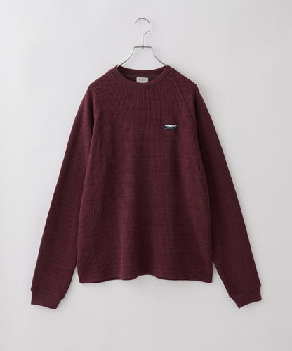 THE CRAFT CREW PRODUCTS / 抗菌 重磅立體織紋 長袖T恤