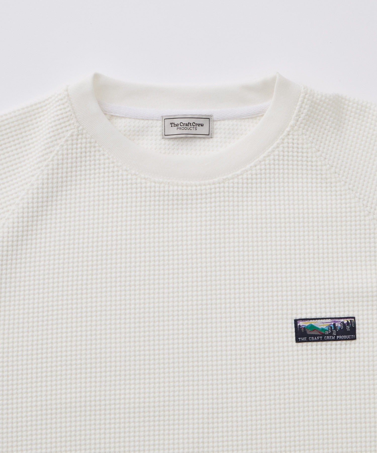THE CRAFT CREW PRODUCTS / 抗菌 重磅立體織紋 長袖T恤