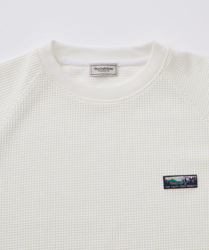 THE CRAFT CREW PRODUCTS / 抗菌 重磅立體織紋 長袖T恤