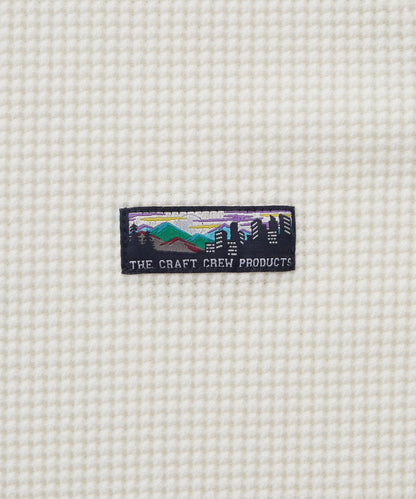 THE CRAFT CREW PRODUCTS / 抗菌 重磅立體織紋 長袖T恤