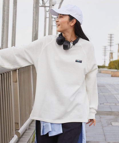 THE CRAFT CREW PRODUCTS / 抗菌 重磅立體織紋 長袖T恤