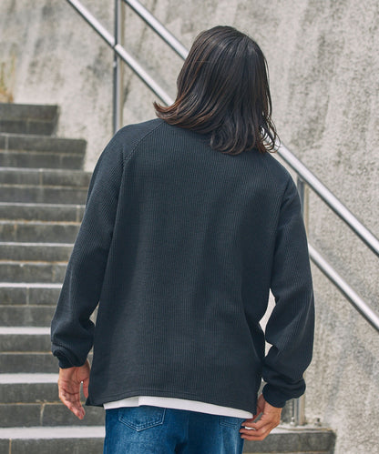 THE CRAFT CREW PRODUCTS / 抗菌 重磅立體織紋 長袖T恤