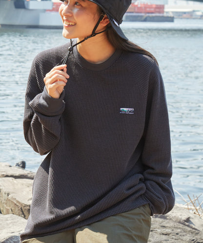 THE CRAFT CREW PRODUCTS / 抗菌 重磅立體織紋 長袖T恤