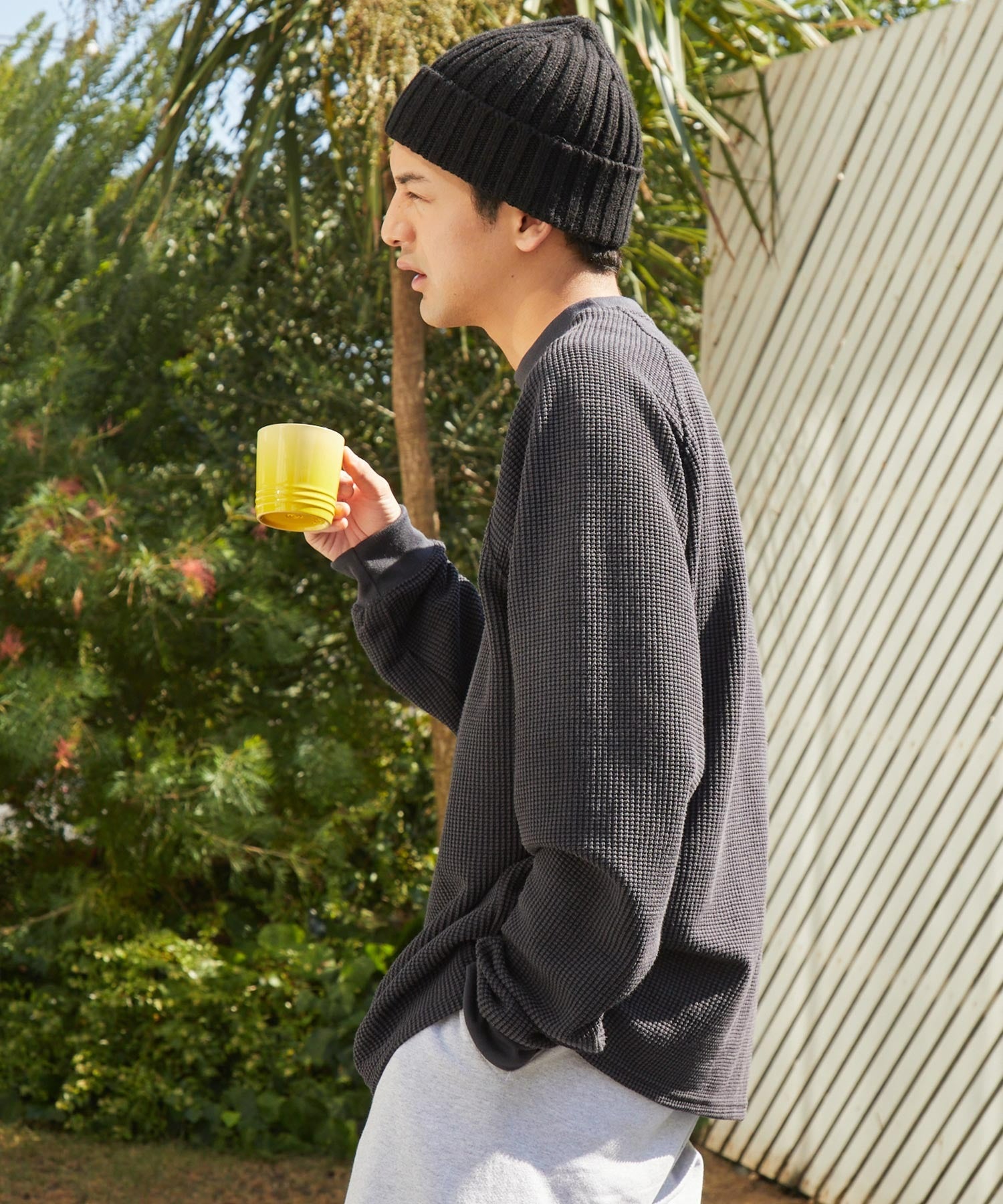 THE CRAFT CREW PRODUCTS / 抗菌 重磅立體織紋 長袖T恤