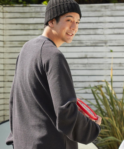 THE CRAFT CREW PRODUCTS / 抗菌 重磅立體織紋 長袖T恤