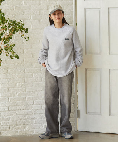 THE CRAFT CREW PRODUCTS / 抗菌 重磅立體織紋 長袖T恤