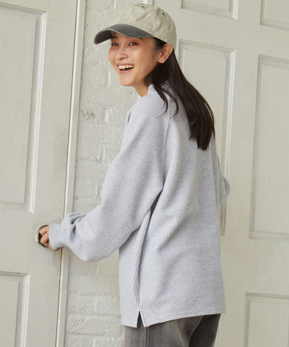 THE CRAFT CREW PRODUCTS / 抗菌 重磅立體織紋 長袖T恤