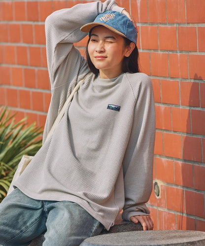 THE CRAFT CREW PRODUCTS / 抗菌 重磅立體織紋 長袖T恤