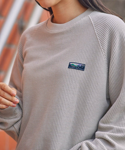 THE CRAFT CREW PRODUCTS / 抗菌 重磅立體織紋 長袖T恤