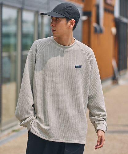 THE CRAFT CREW PRODUCTS / 抗菌 重磅立體織紋 長袖T恤