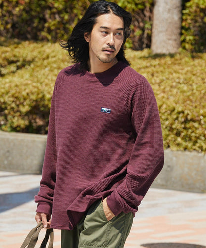 THE CRAFT CREW PRODUCTS / 抗菌 重磅立體織紋 長袖T恤