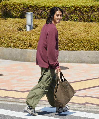 THE CRAFT CREW PRODUCTS / 抗菌 重磅立體織紋 長袖T恤