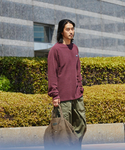 THE CRAFT CREW PRODUCTS / 抗菌 重磅立體織紋 長袖T恤