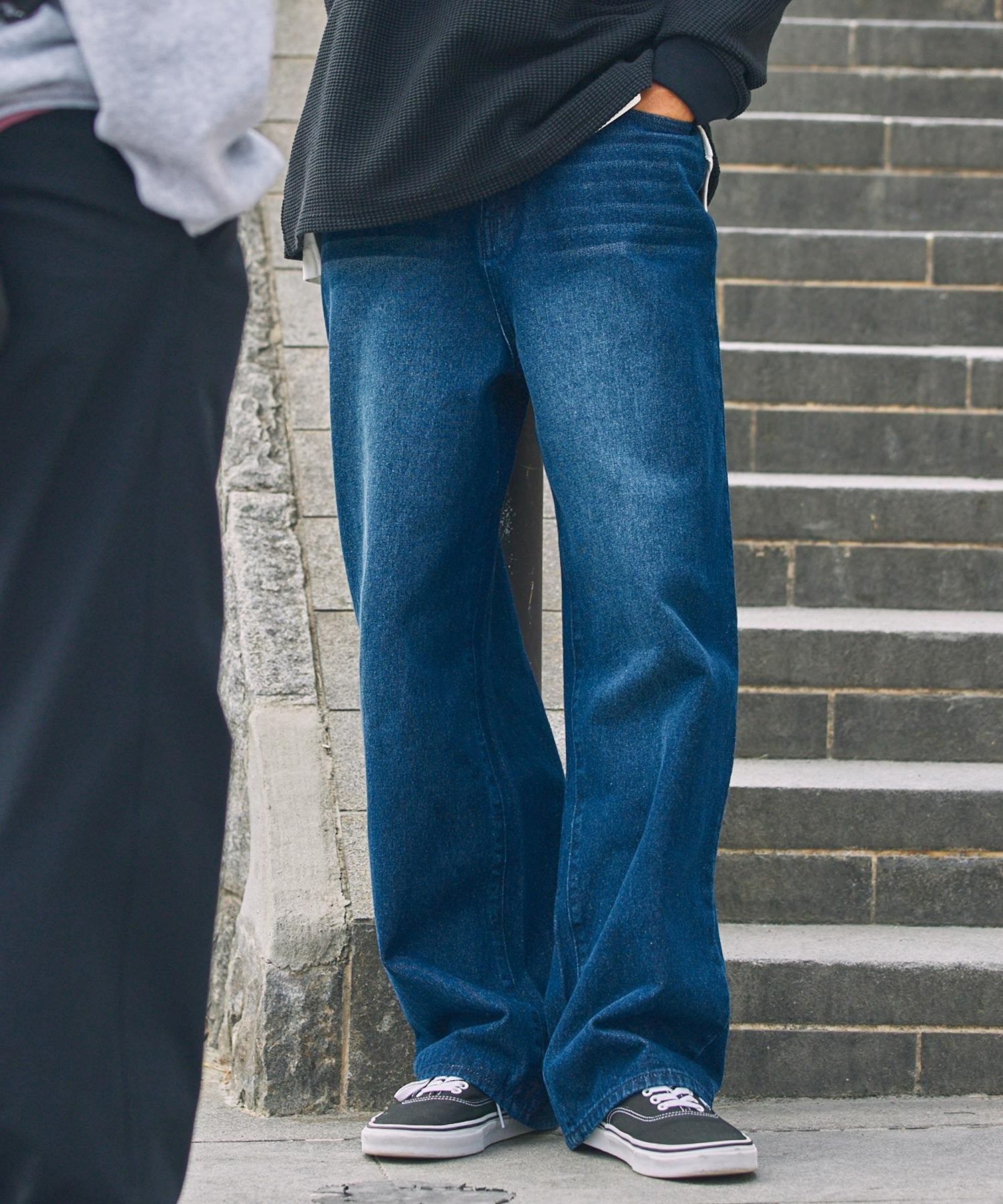 THE CRAFT CREW PRODUCTS / 仿舊 直筒牛仔褲