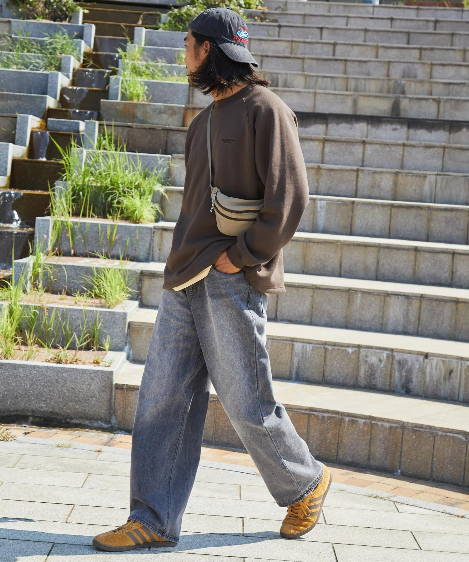 THE CRAFT CREW PRODUCTS / 仿舊 直筒牛仔褲