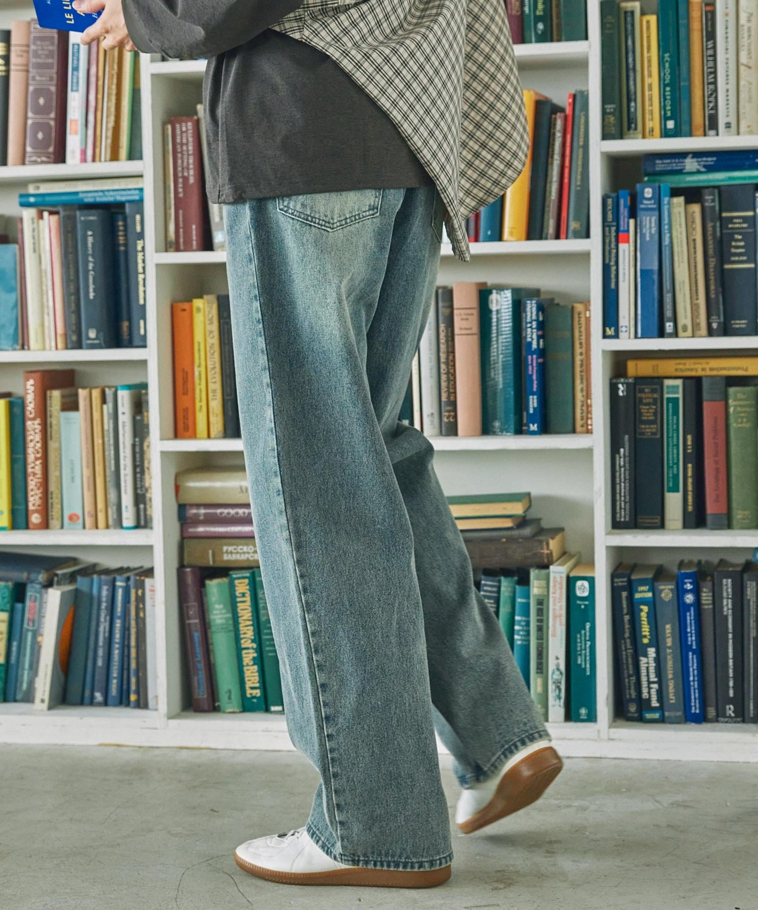 THE CRAFT CREW PRODUCTS / 仿舊 直筒牛仔褲