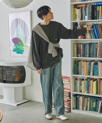 THE CRAFT CREW PRODUCTS / 仿舊 直筒牛仔褲