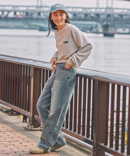 THE CRAFT CREW PRODUCTS / 仿舊 直筒牛仔褲