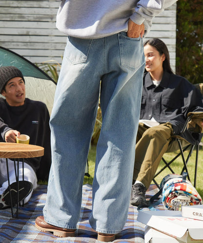 THE CRAFT CREW PRODUCTS / 仿舊 直筒牛仔褲