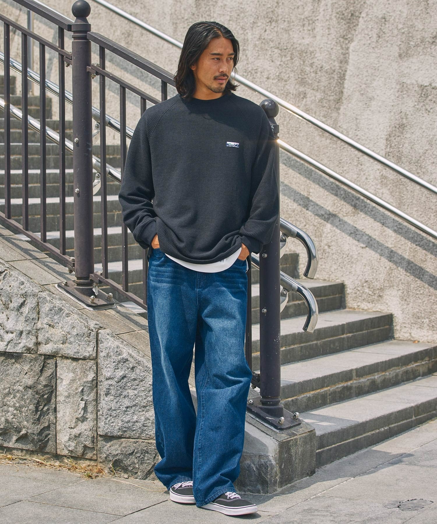 THE CRAFT CREW PRODUCTS / 仿舊 直筒牛仔褲