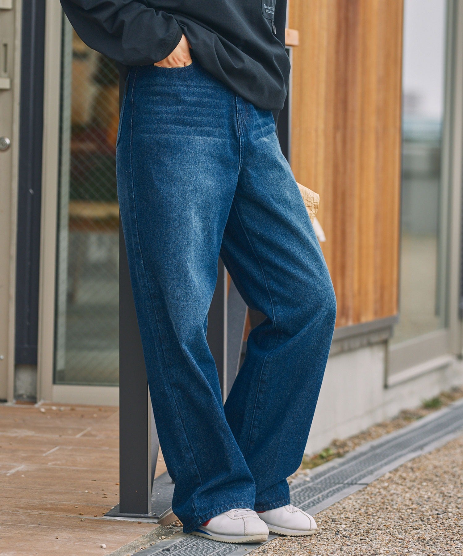 THE CRAFT CREW PRODUCTS / 仿舊 直筒牛仔褲