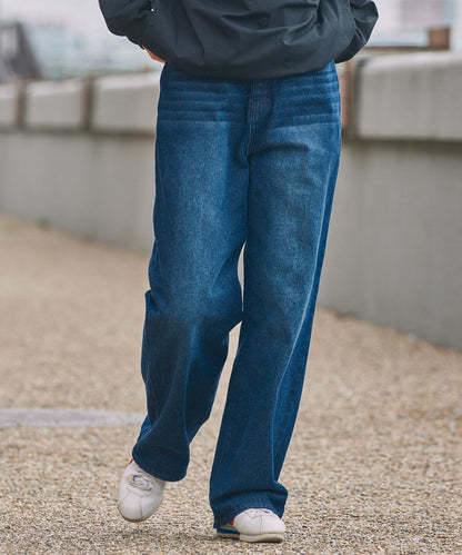 THE CRAFT CREW PRODUCTS / 仿舊 直筒牛仔褲